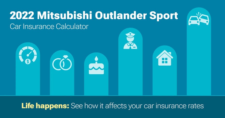 2022 Mitsubishi Outlander Sport car insurance calculator image