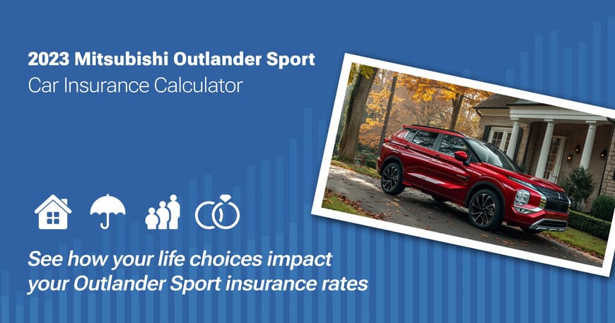 2023 Mitsubishi Outlander Sport car insurance calculator image