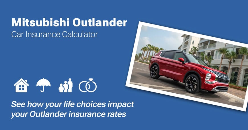 Mitsubishi Outlander car insurance calculator image