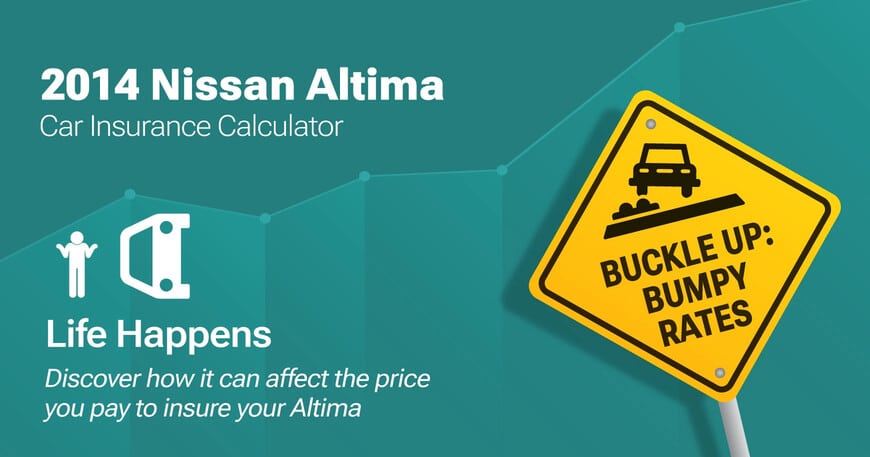 2014 Nissan Altima car insurance calculator image