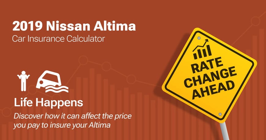 2019 Nissan Altima car insurance calculator image