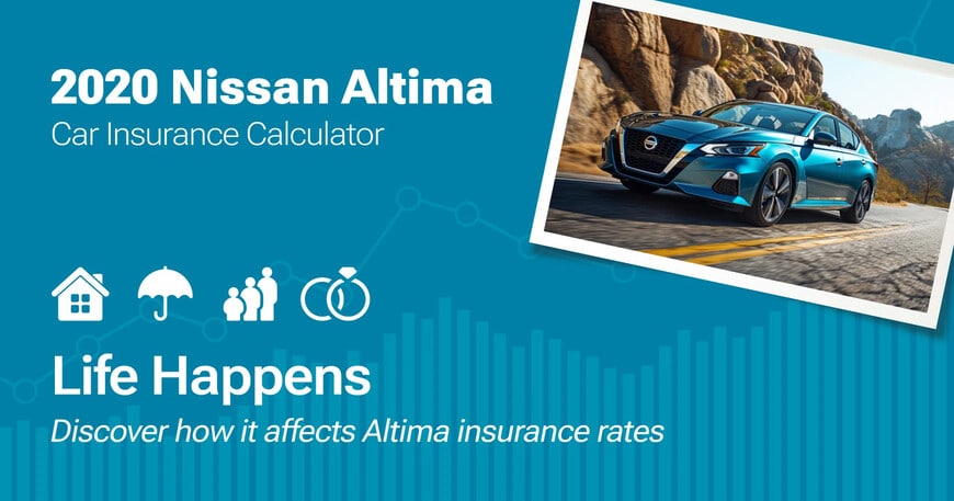 2020 Nissan Altima car insurance calculator image