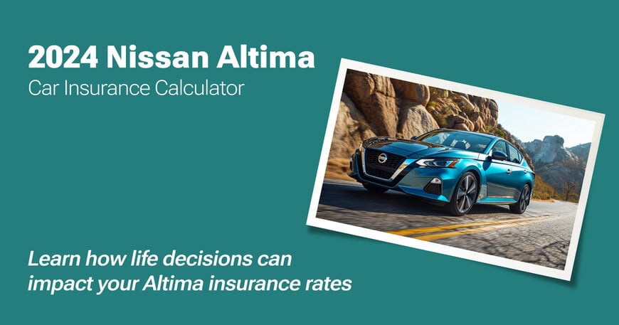 2024 Nissan Altima car insurance calculator image