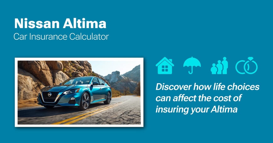Nissan Altima car insurance calculator image