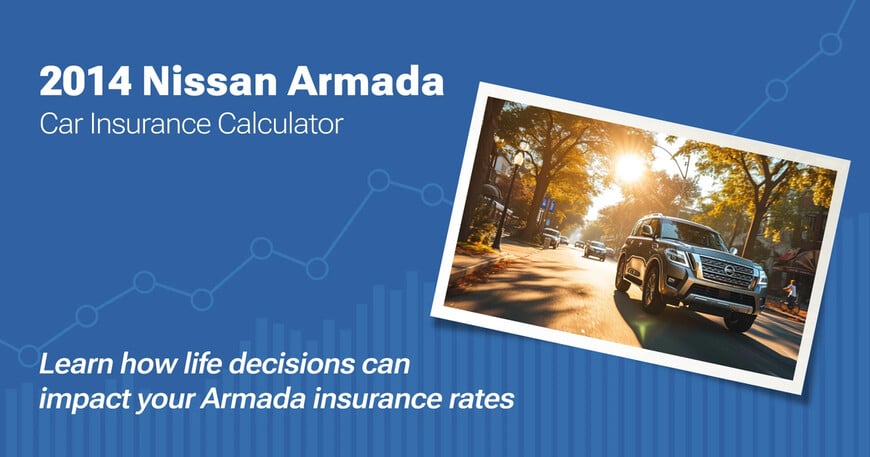 2014 Nissan Armada car insurance calculator image