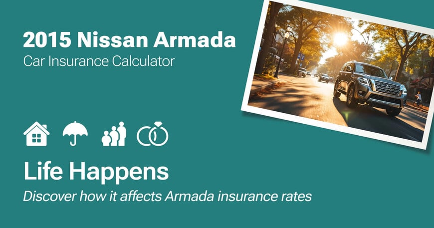 2015 Nissan Armada car insurance calculator image