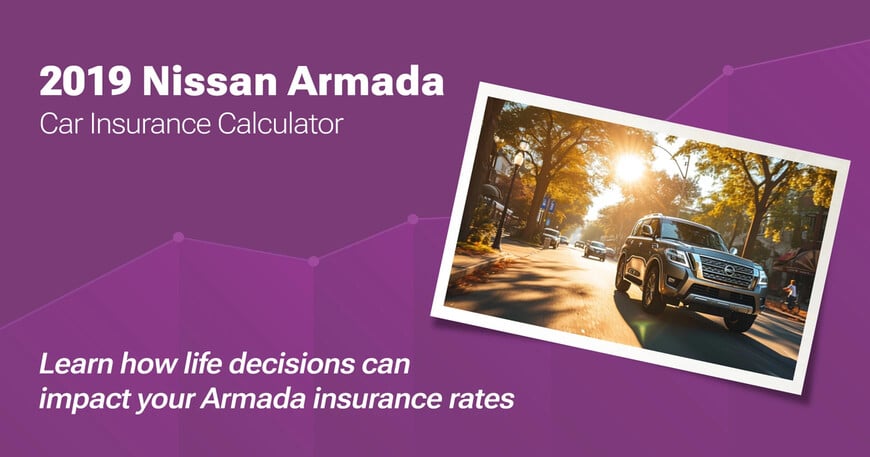 2019 Nissan Armada car insurance calculator image
