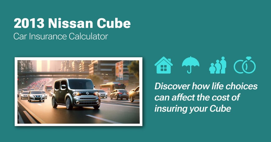 2013 Nissan Cube car insurance calculator image