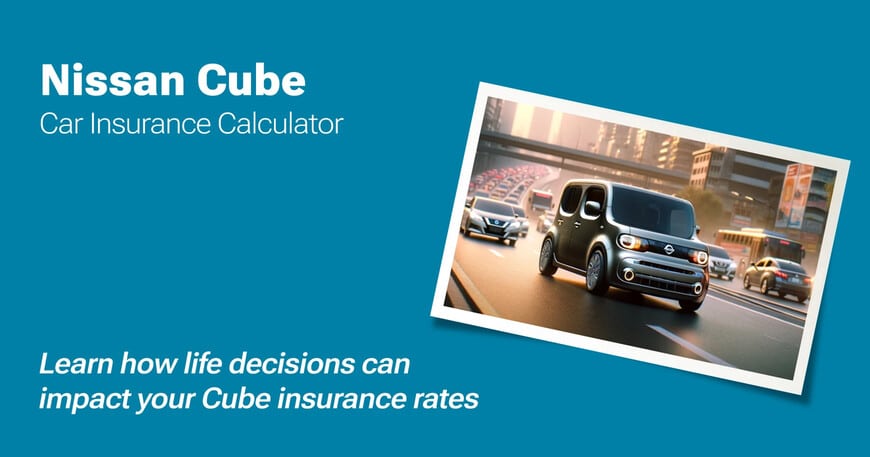Nissan Cube car insurance calculator image
