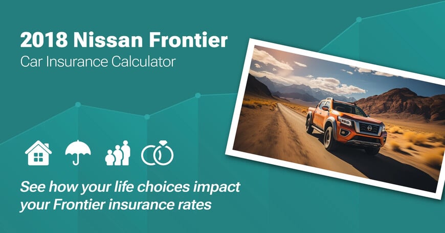 2018 Nissan Frontier car insurance calculator image
