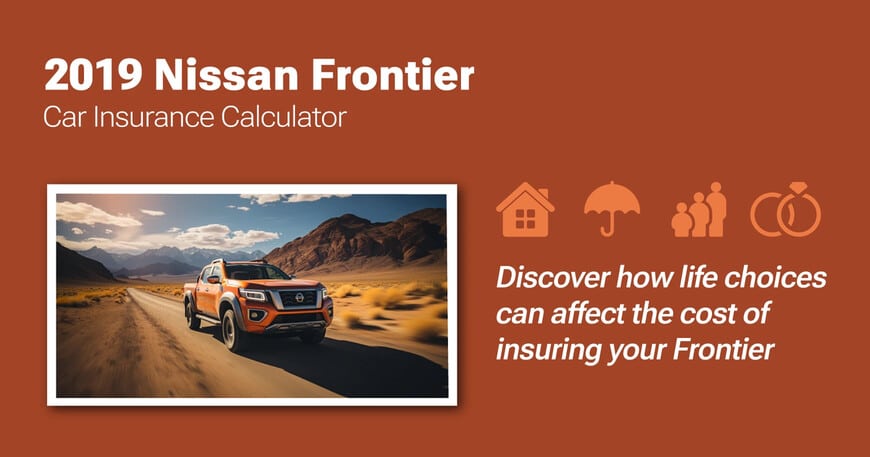 2019 Nissan Frontier car insurance calculator image
