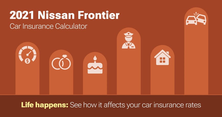 2021 Nissan Frontier car insurance calculator image