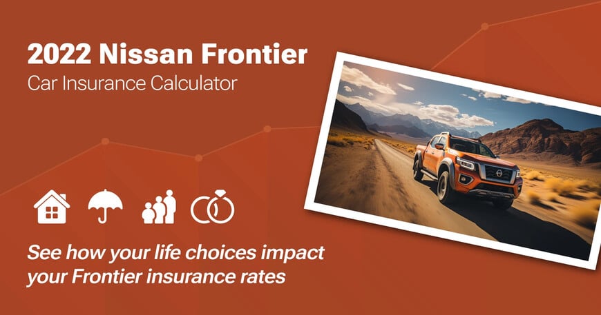 2022 Nissan Frontier car insurance calculator image