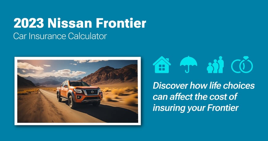 2023 Nissan Frontier car insurance calculator image