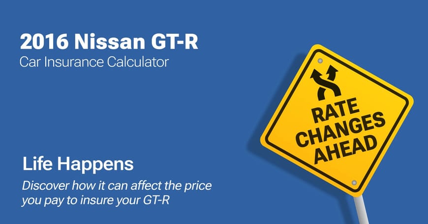 2016 Nissan GT-R car insurance calculator image