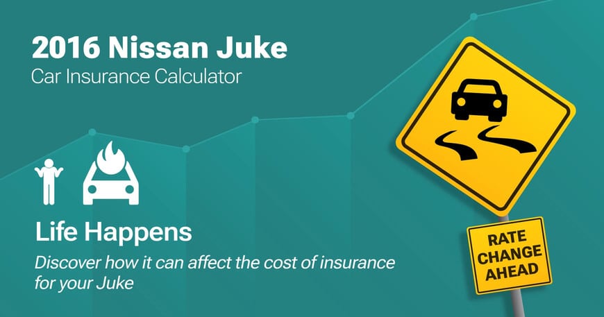 2016 Nissan Juke car insurance calculator image