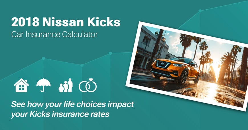 2018 Nissan Kicks car insurance calculator image