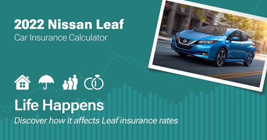 2022 Nissan Leaf car insurance calculator image
