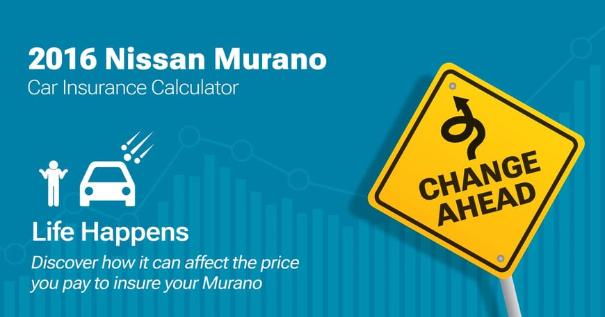 2016 Nissan Murano car insurance calculator image