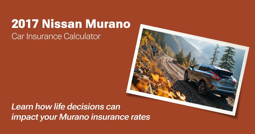 2017 Nissan Murano car insurance calculator image
