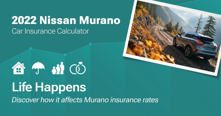 2022 Nissan Murano car insurance calculator image