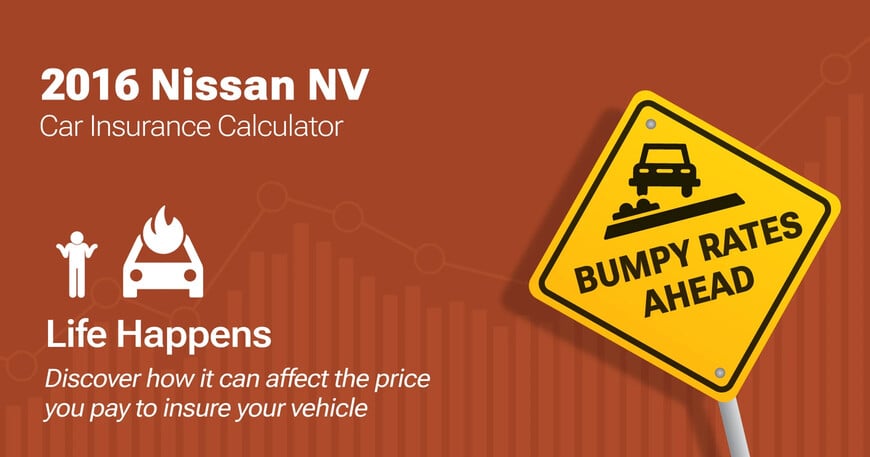2016 Nissan NV car insurance calculator image