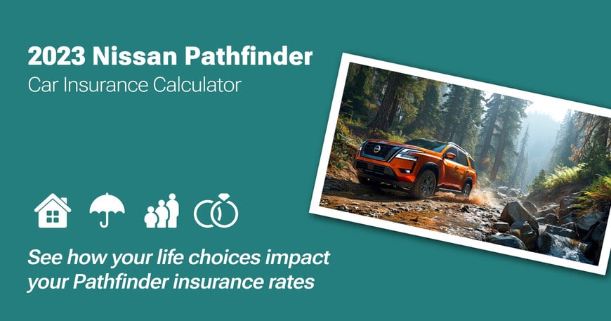 2023 Nissan Pathfinder car insurance calculator image