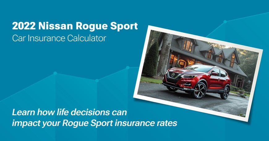 2022 Nissan Rogue Sport car insurance calculator image