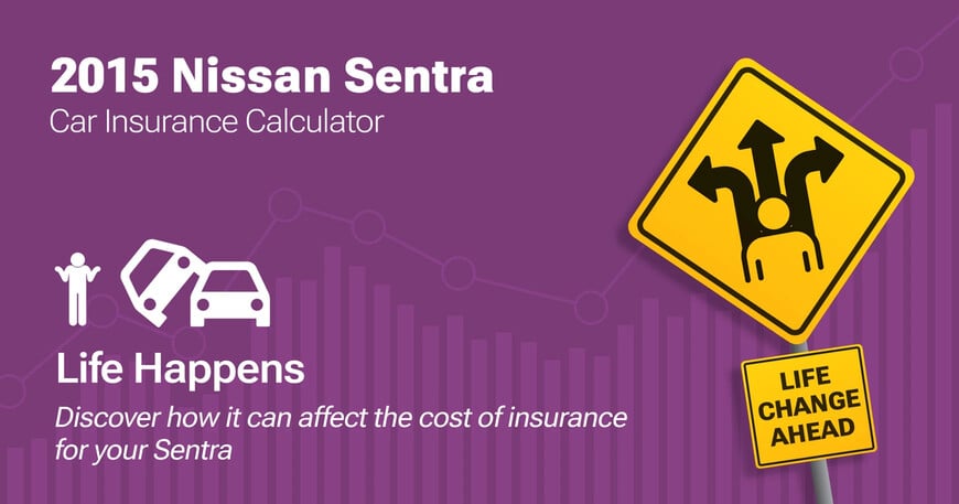 2015 Nissan Sentra car insurance calculator image