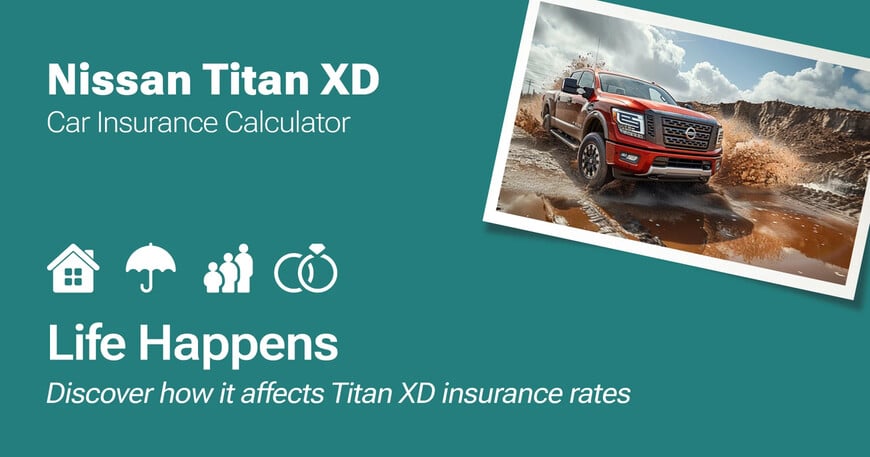 Nissan Titan XD car insurance calculator image