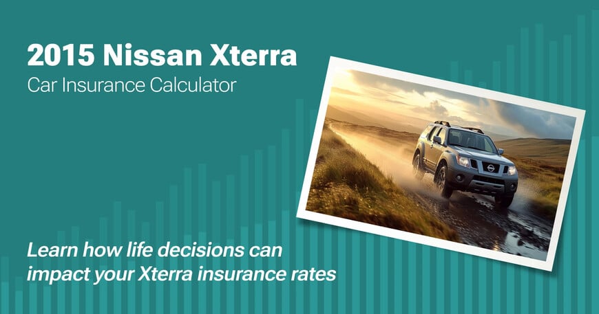 2015 Nissan Xterra car insurance calculator image