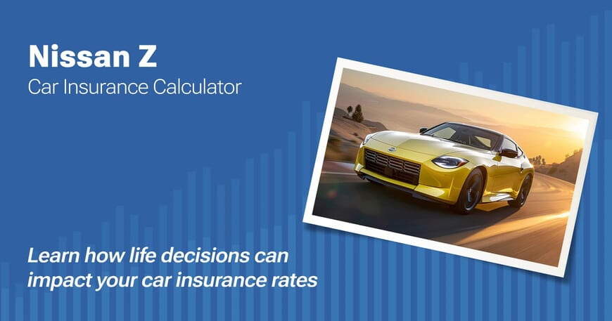 Nissan Z car insurance calculator image