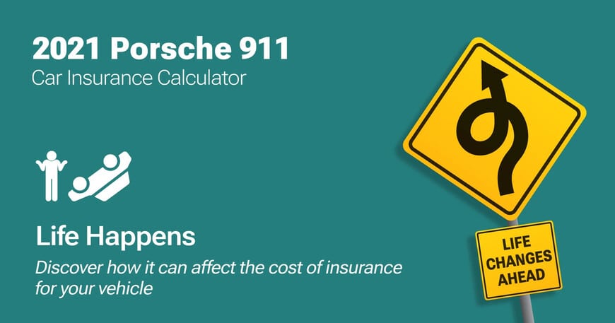 2021 Porsche 911 car insurance calculator image