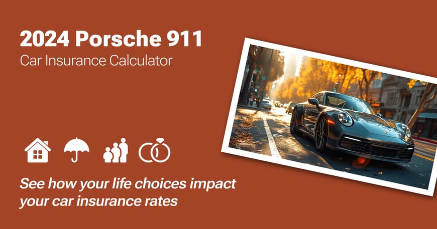 2024 Porsche 911 car insurance calculator image