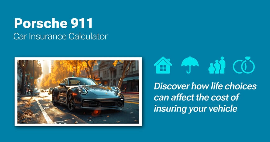 Porsche 911 car insurance calculator image