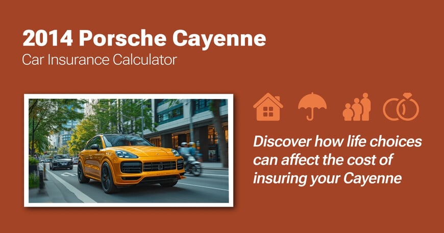 2014 Porsche Cayenne car insurance calculator image