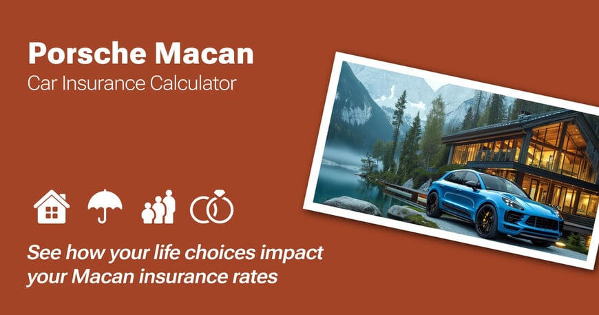 Porsche Macan car insurance calculator image