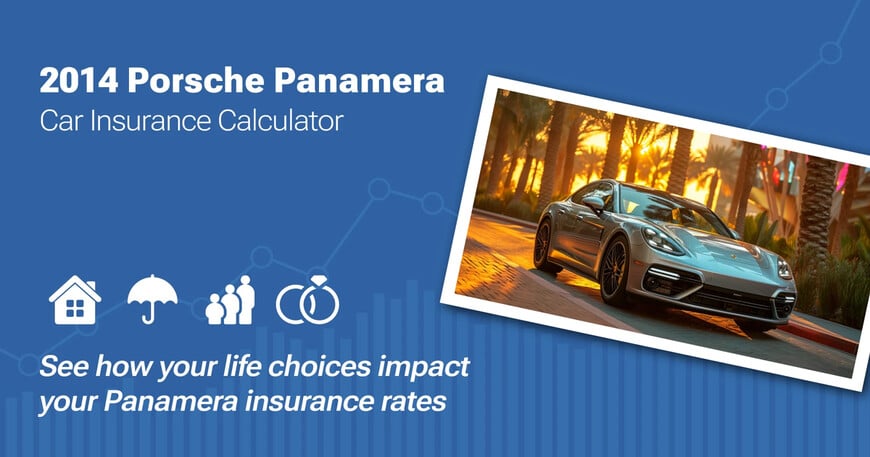 2014 Porsche Panamera car insurance calculator image