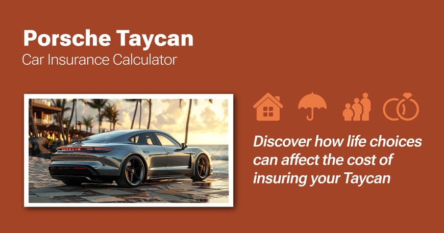 Porsche Taycan car insurance calculator image