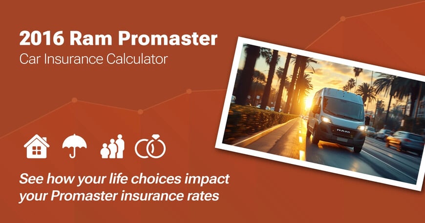 2016 Ram Promaster car insurance calculator image