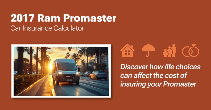 2017 Ram Promaster car insurance calculator image