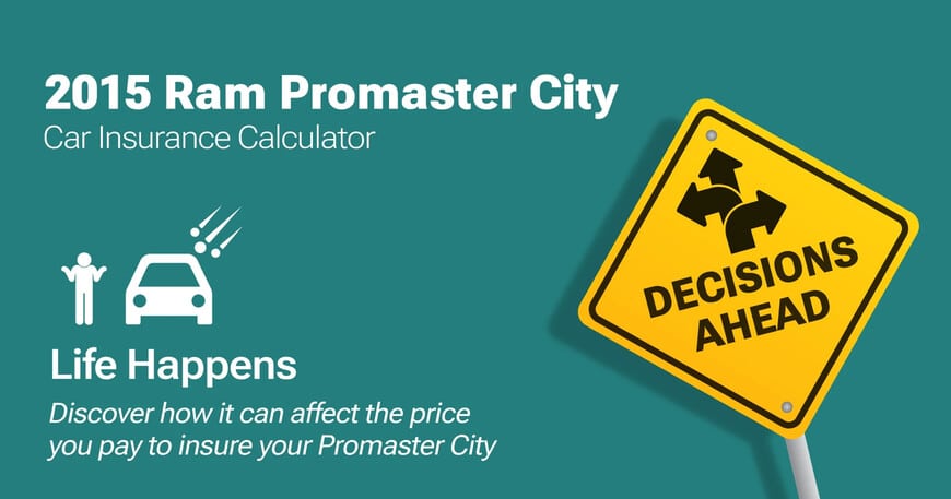 2015 Ram Promaster City car insurance calculator image
