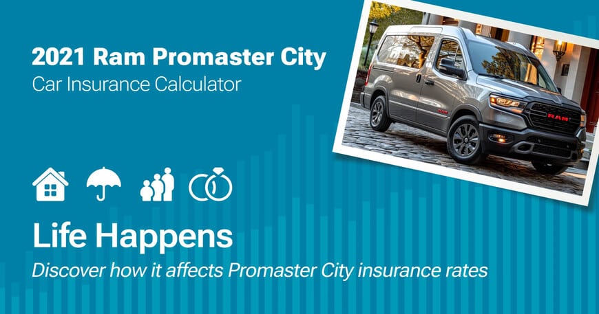 2021 Ram Promaster City car insurance calculator image