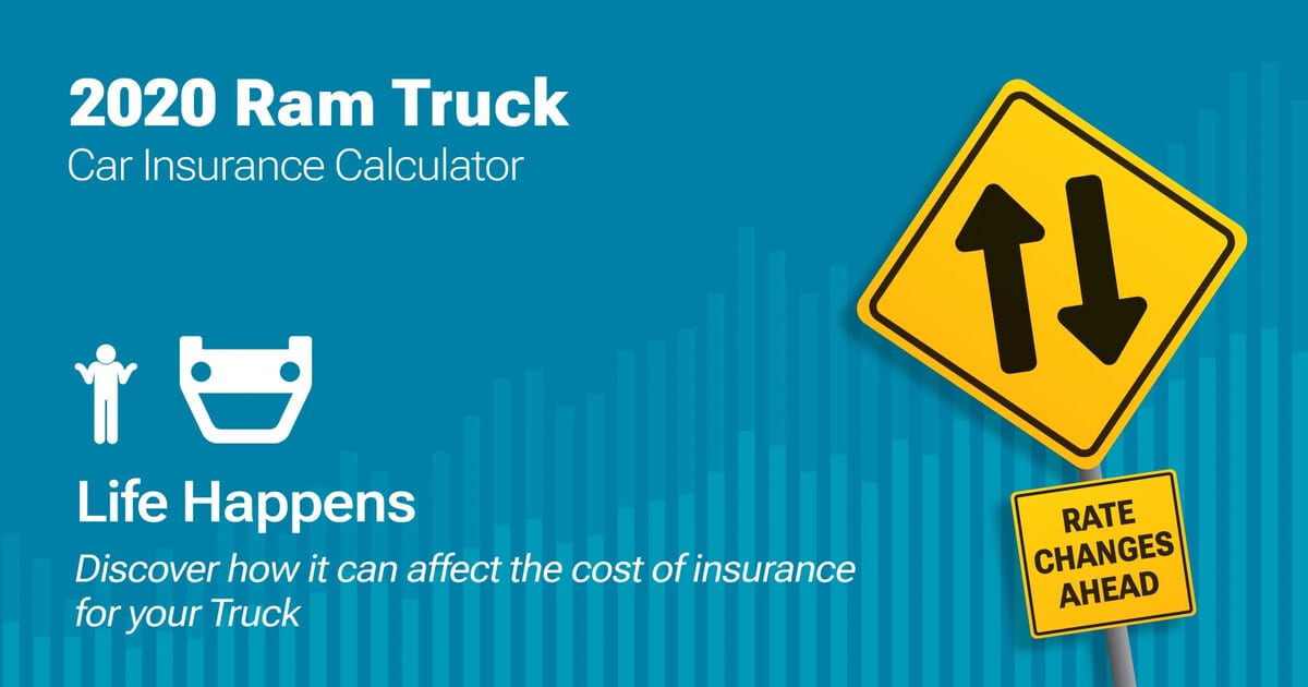 2020 Ram Truck Car Insurance Calculator: Get Rates and Save