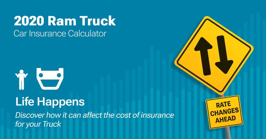 2020 Ram Truck car insurance calculator image