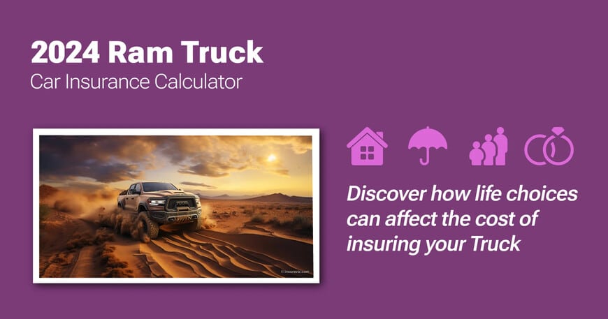 2024 Ram Truck car insurance calculator image
