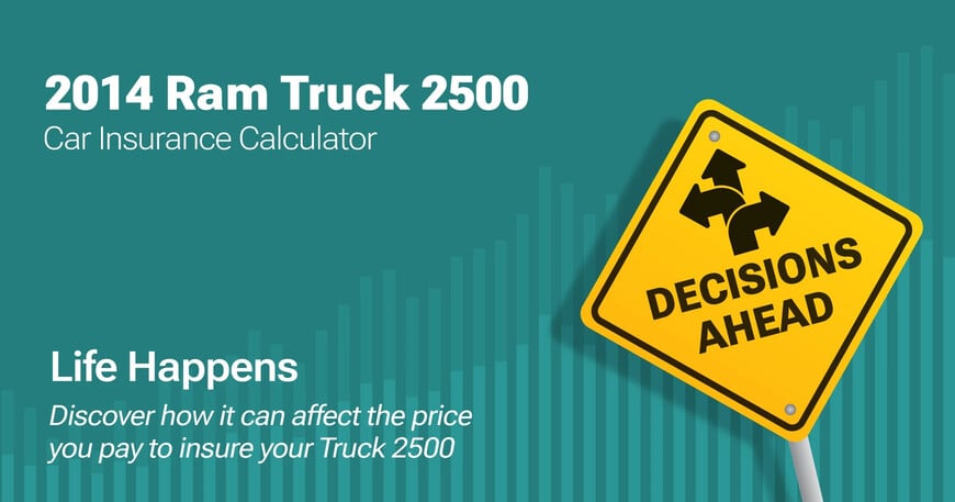 2014 Ram Truck 2500 car insurance calculator image