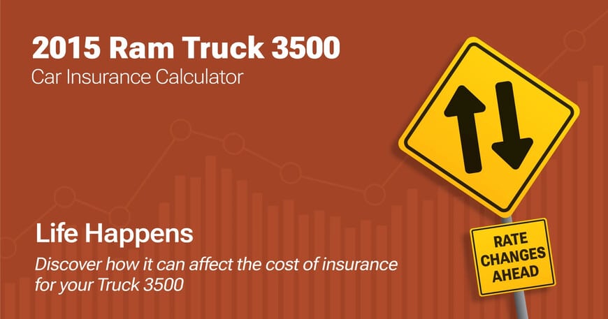 2015 Ram Truck 3500 car insurance calculator image