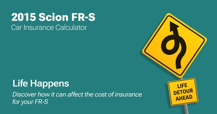2015 Scion FR-S car insurance calculator image