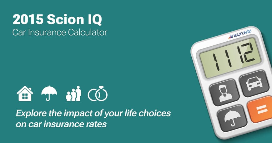 2015 Scion IQ car insurance calculator image
